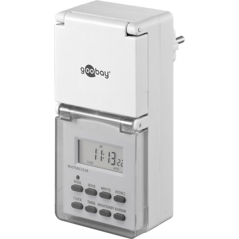 Goobay Set of 2, Digital Timer IP44