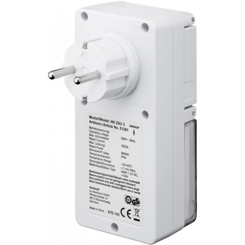 Goobay Set of 2, Digital Timer IP44