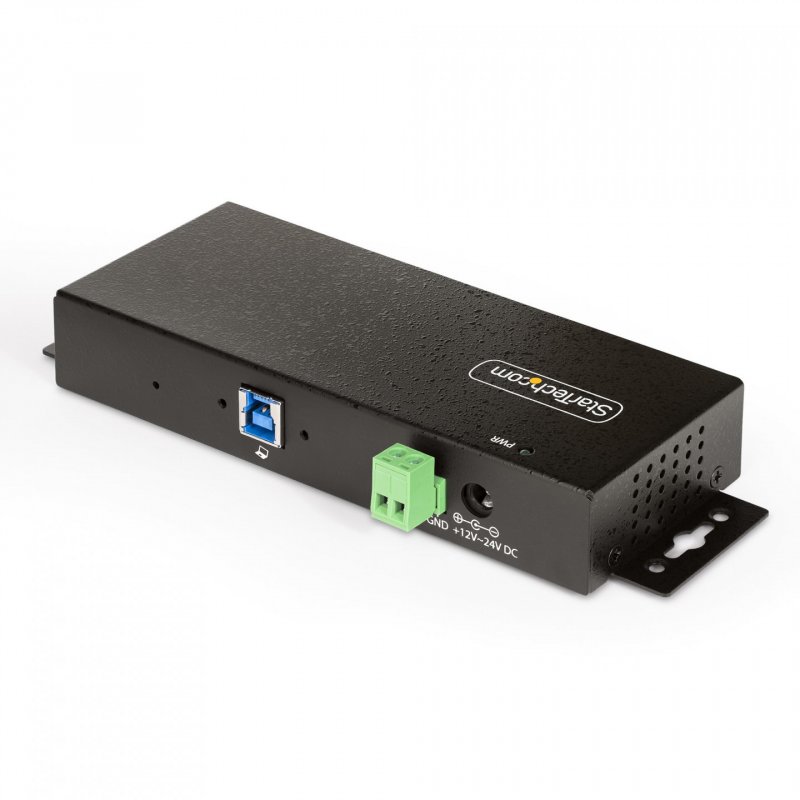 StarTech.com Hub USB 3.0 7 Ports avec 7x USB-A, Boîtier Industriel en Métal, Hub USB 7 ports avec Protection ESD,