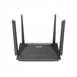 ASUS RT-AX52 AX1800 AiMesh wireless router Gigabit Ethernet Dual-band (2.4 GHz / 5 GHz) Black