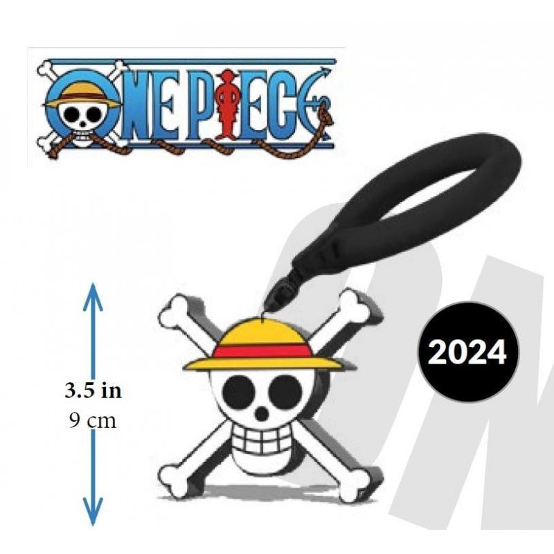 One Piece - Figurine lumineuse crâne avec dragonne