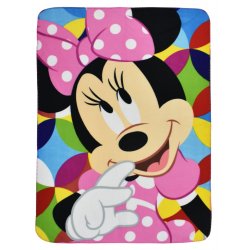 MINNIE - Plaid Polaire 100% Polyester '100x140cm'