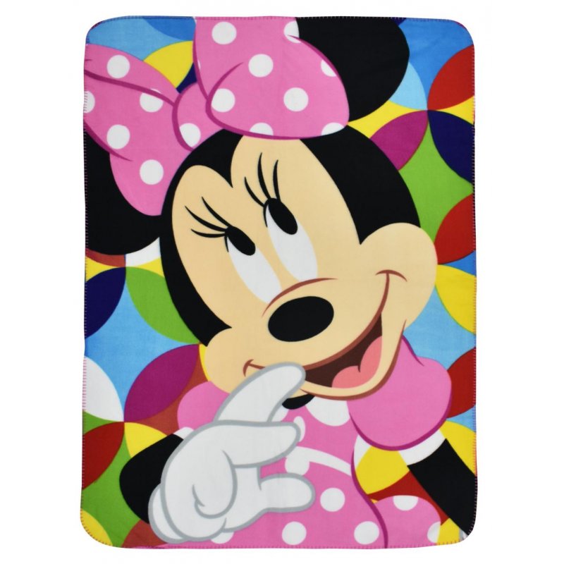 MINNIE - Plaid Polaire 100% Polyester '100x140cm'