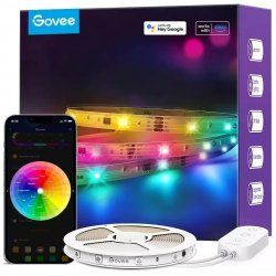 STOCK2 - Govee - RGBIC Basic Wi-Fi Bluetooth LED Strip Lights (5 Meter)