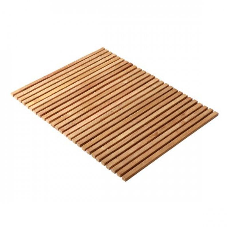 Cinas Bath mat, 60x80cm - teak