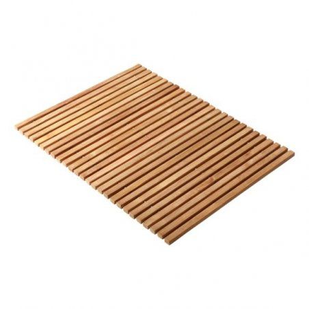 Cinas Bath mat, 60x80cm - teak