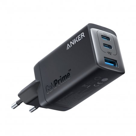 Anker 735 Charger GaN Prime 2x USB-C 1x USB-A 65W black