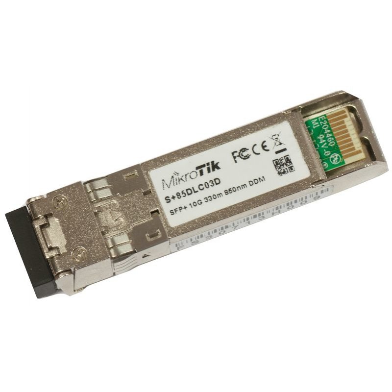 Mikrotik S 85DLC03D module émetteur-récepteur de réseau Fibre optique 10000 Mbit/s SFP 850 nm