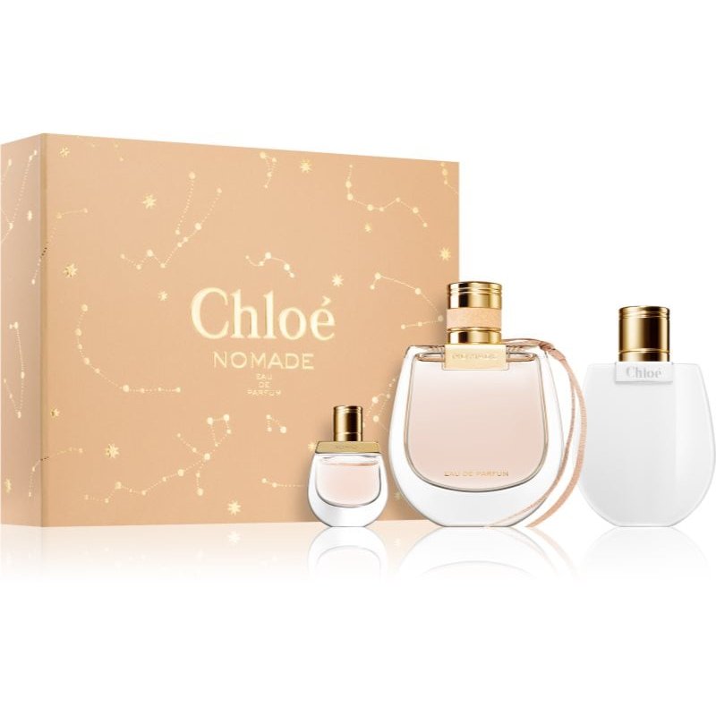 Chloé - Nomade EDP 75 ml EDP 5 ml Body Lotion 100 ml - Giftset