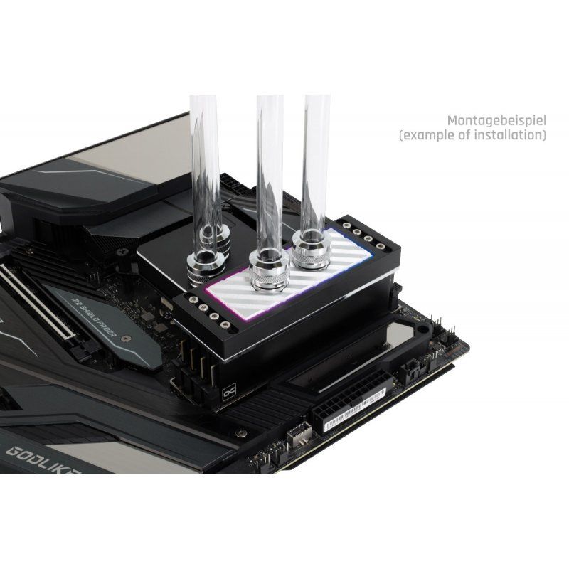Alphacool Apex RAM X4 Water Cooler Silver