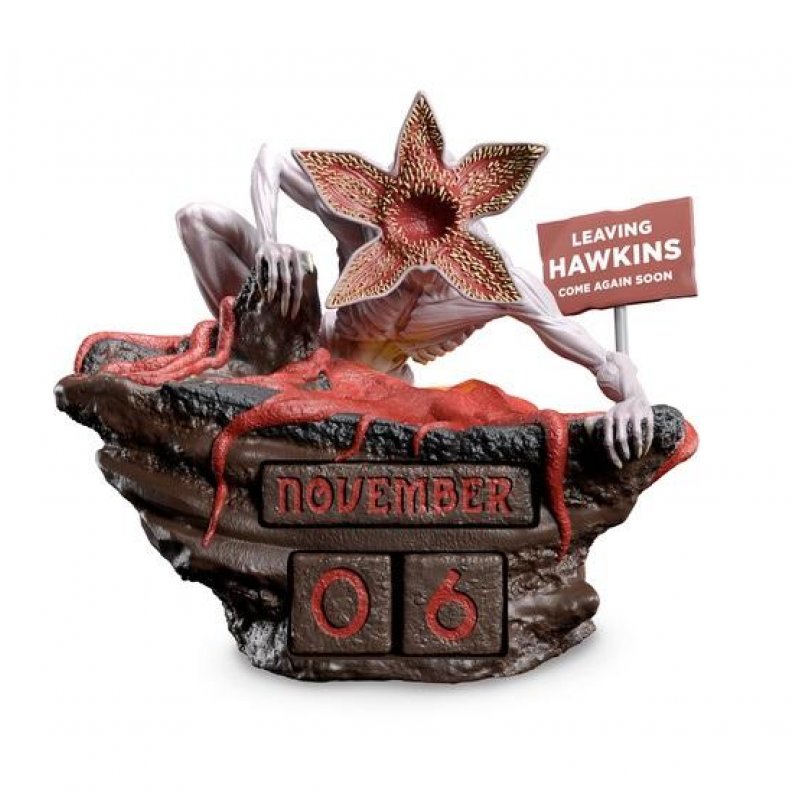 STRANGER THINGS - Demongorgon - Calendrier Perpétuel 3D en Résine