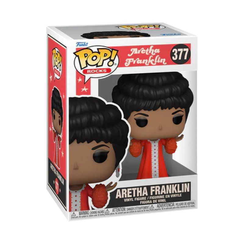 MUSIC - POP Rocks N° 377 - Aretha Franklin (Robe Rouge)
