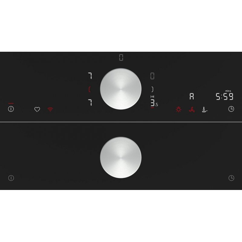 Neff N 90 Black Built-in 90 cm Zone induction hob 5 zone(s)
