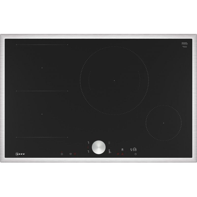 Neff T58STS1L0 plaque Noir Intégré 80 cm Plaque avec zone à induction 4 zone(s)