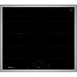 T66SHX4L0 N 70, Autarkes Kochfeld (schwarz/edelstahl, 60 cm)