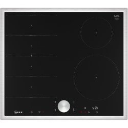 Neff T66STE4L0 hob Black, Stainless steel Built-in 60 cm Zone induction hob 4 zone(s)