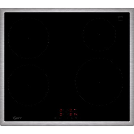 Neff T46SBE1L0 plaque Noir Intégré 60 cm Plaque avec zone à induction 4 zone(s)