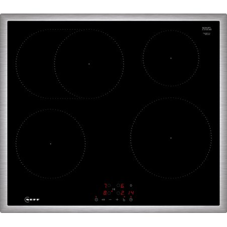 Neff T56SBF1L0 plaque Noir Intégré 60 cm Plaque avec zone à induction 4 zone(s)