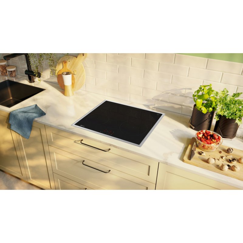 Neff T56SBF1L0 hob Black Built-in 60 cm Zone induction hob 4 zone(s)