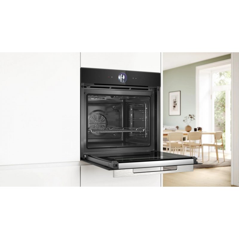 Bosch Serie 8 HRG7764B1 oven 71 L 3600 W A Black