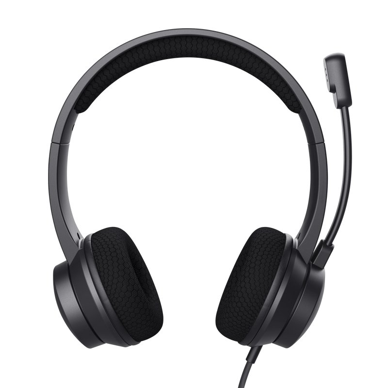 Trust Ayda Casque Avec fil Arceau Appels/Musique USB Type-A Noir