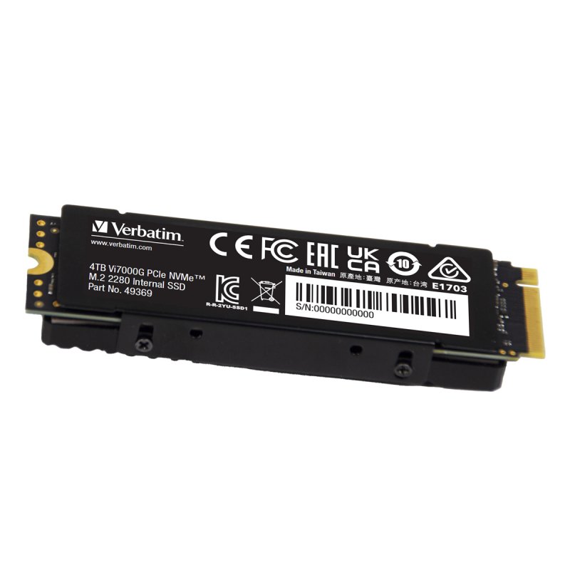 Vi7000 PCIe NVMe M.2 SSD 4TB