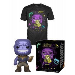 MARVEL - Boxed T-Shirt POP + POP - Infinity War Thanos (M)