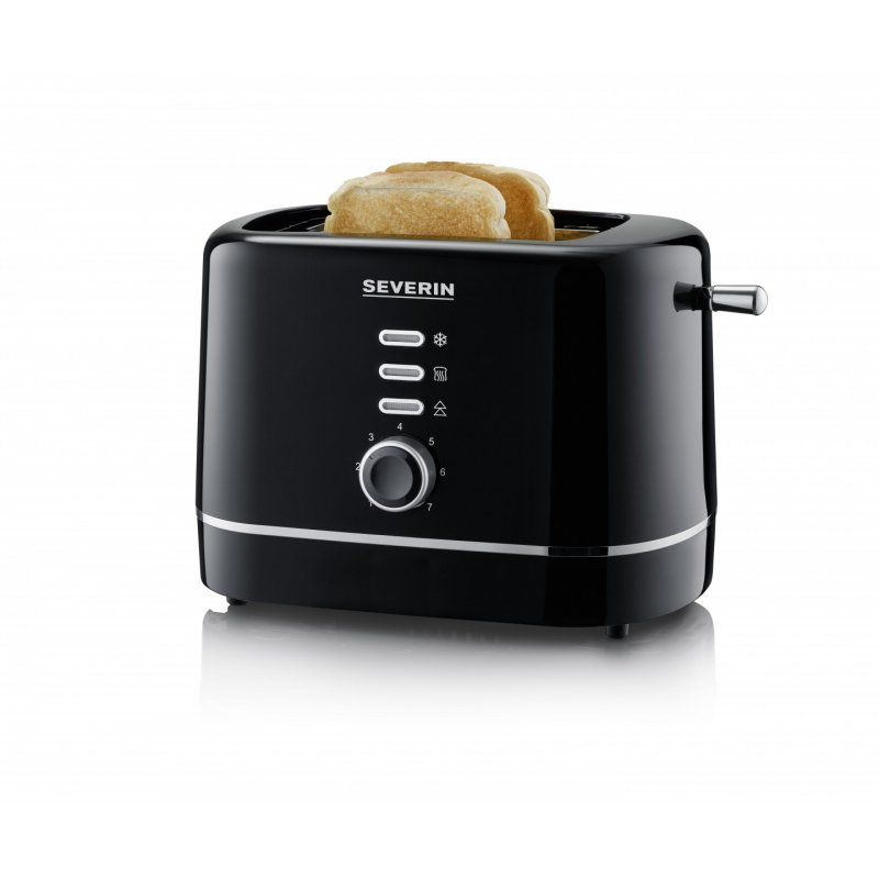 Severin AT 4321 grille-pain 7 2 part(s) 850 W Noir