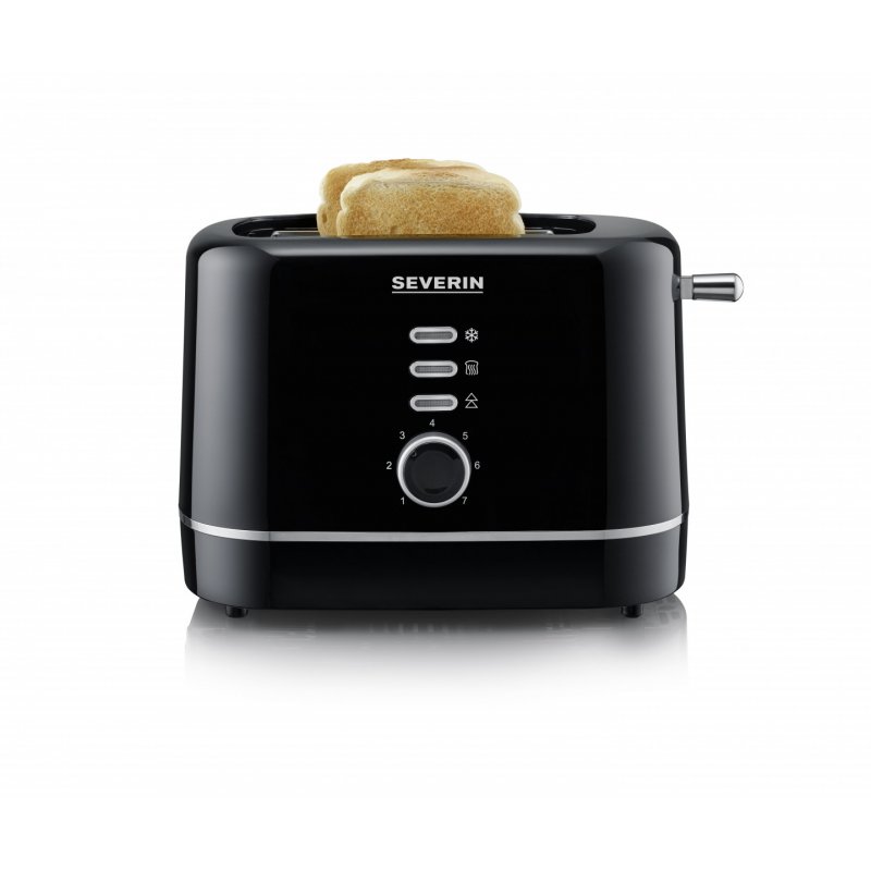 Severin AT 4321 toaster 7 2 slice(s) 850 W Black