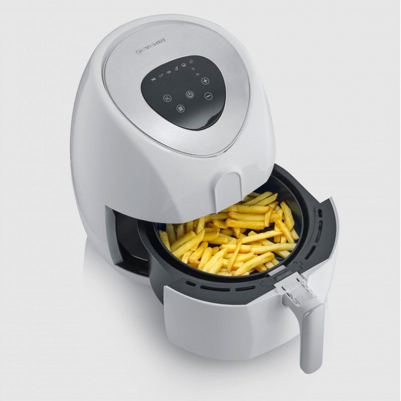 Severin FR 2440 friteuse Unique 3,2 L Autonome 1500 W Friteuse d’air chaud Blanc