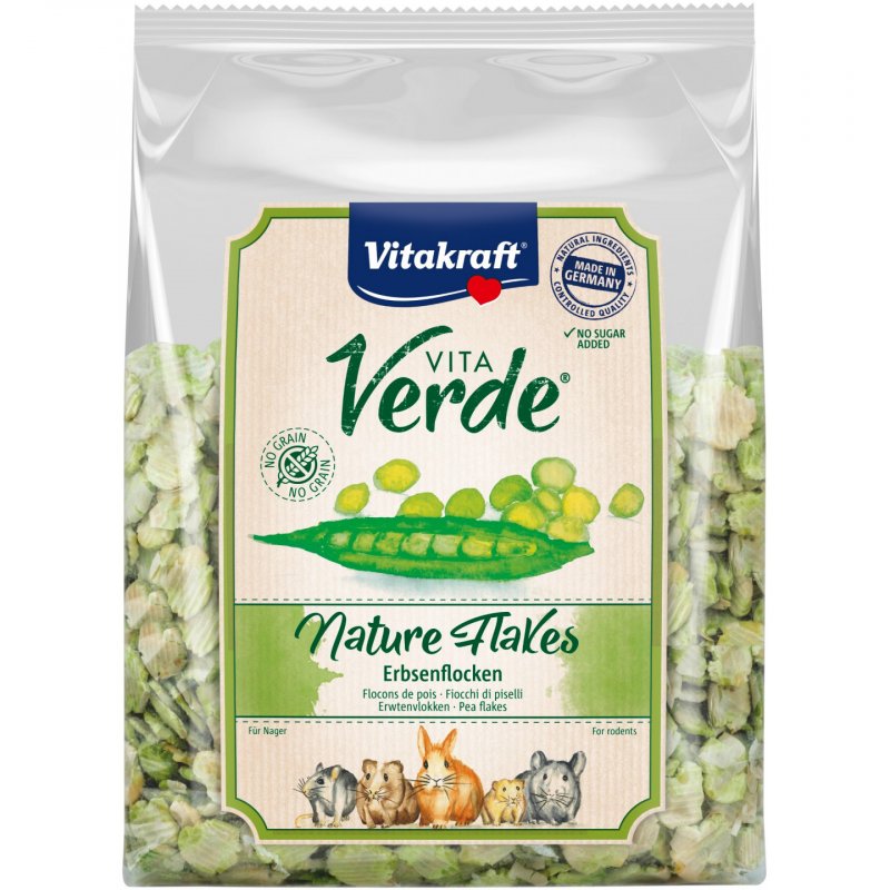 Vitakraft - Vita Verde Nature Flakes pea for rodents 500g (38439)