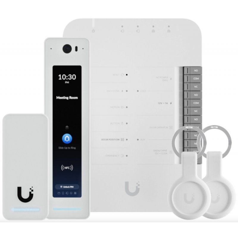 Ubiquiti G2 Starter Kit Professional système de sécurité et de contrôle d'accès Argent