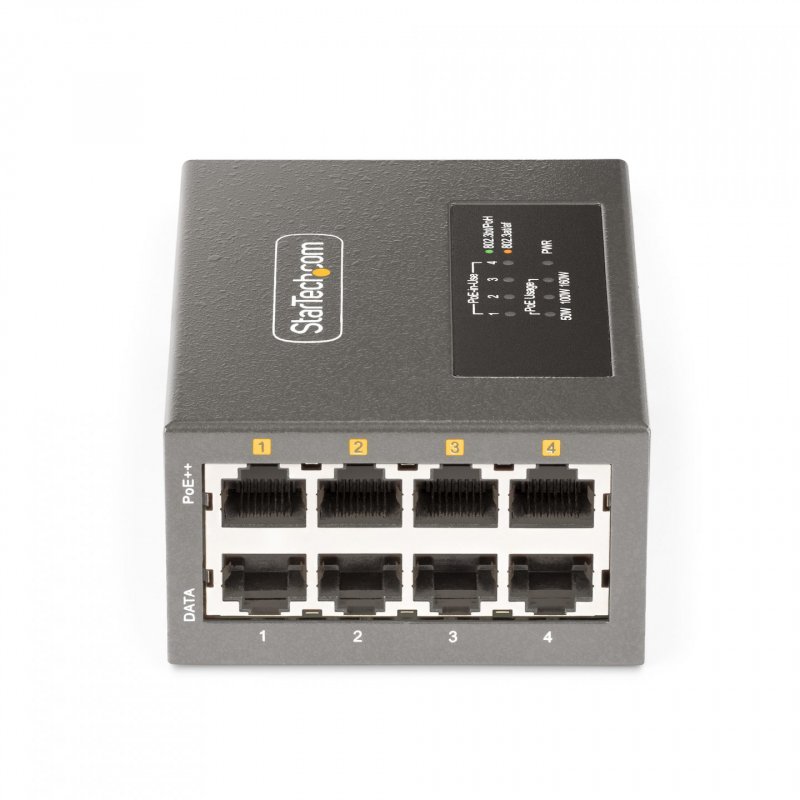 4-PORT POE /POE INJECTOR - MULTI-GIGABIT 5/2.5G ETHERNET