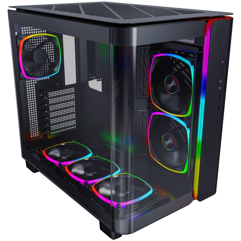 Montech KING 95 PRO Midi-Tower, Tempered Glass, ARGB - schwarz