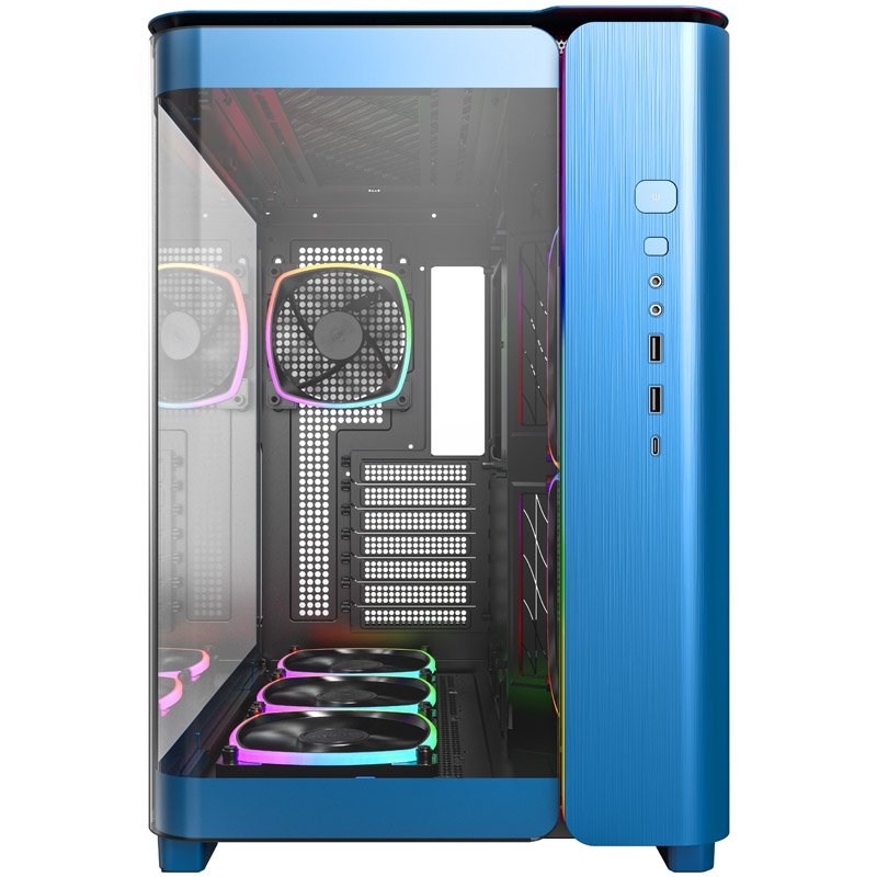 Montech KING 95 PRO Midi-Tower, Tempered Glass, ARGB - Berliner Blau