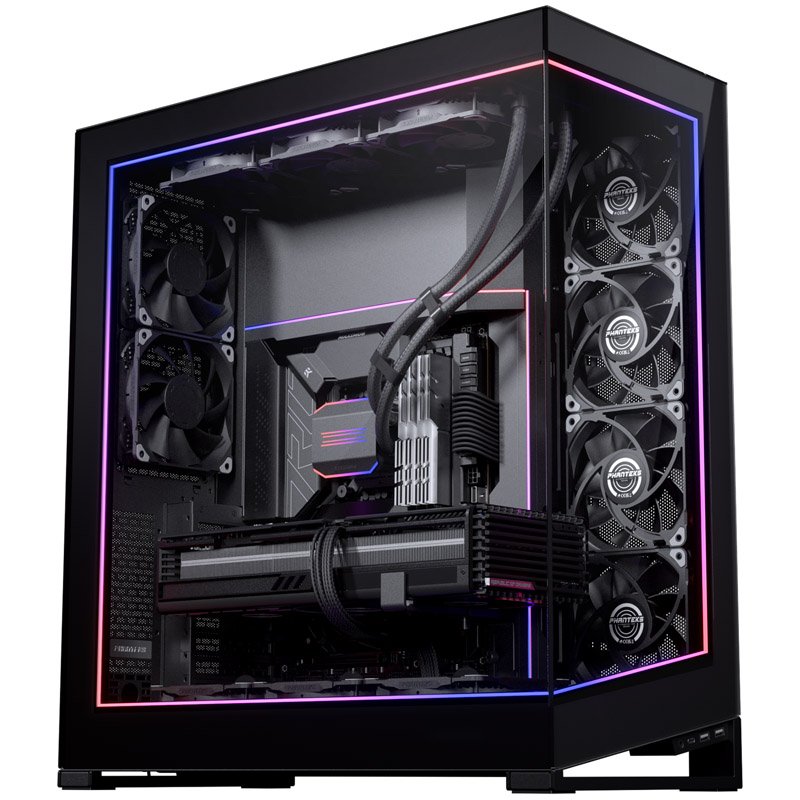 PHANTEKS NV7 Premium DRGB Kit Power-Hub, 3x für Außenrahmen, 1x Mainboard Kabel-Cover - schwarz