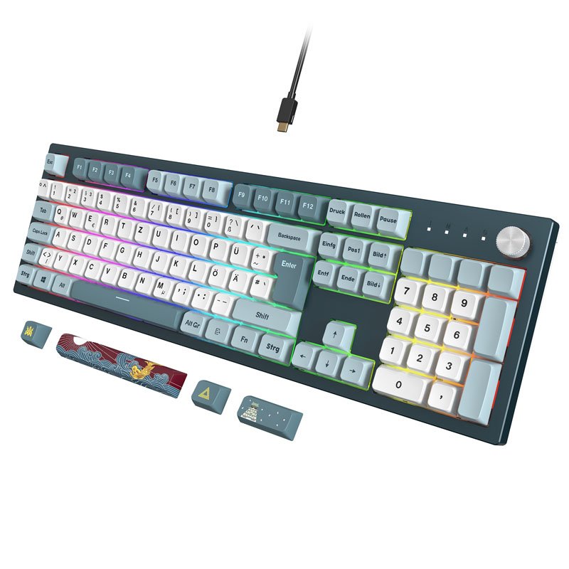 Montech MKey Freedom Gaming Tastatur - GateronG Pro 2.0 Red