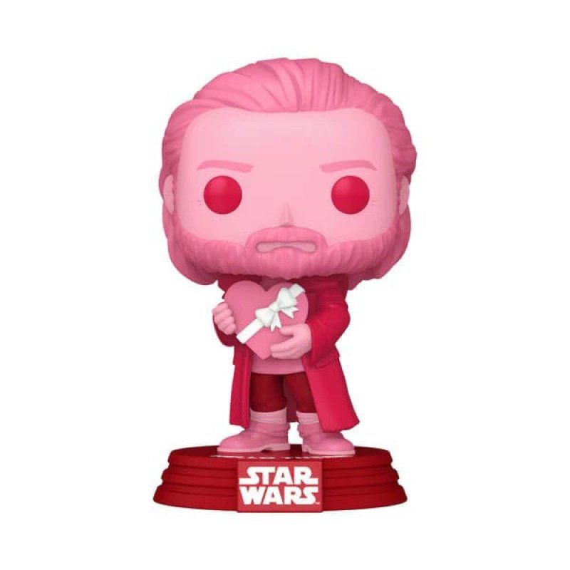 Star Wars Valentines POP! Star Wars Vinyl Figurine Obi-Wan Kenobi 9 cm