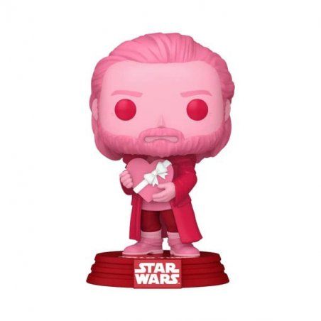 Star Wars Valentines POP! Star Wars Vinyl Figurine Obi-Wan Kenobi 9 cm