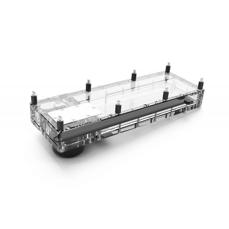 Alphacool Core Flat Reservoir 360 Left mit VPP Apex Pumpe""