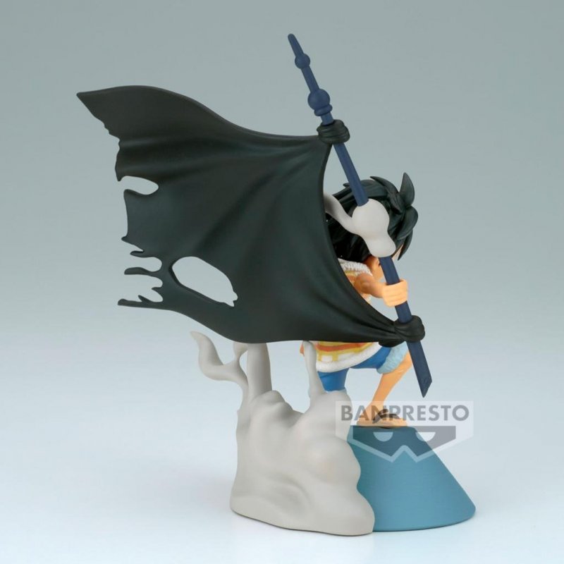 ONE PIECE - Monkey D. Luffy - Figurine WCF-Log Stories 8cm