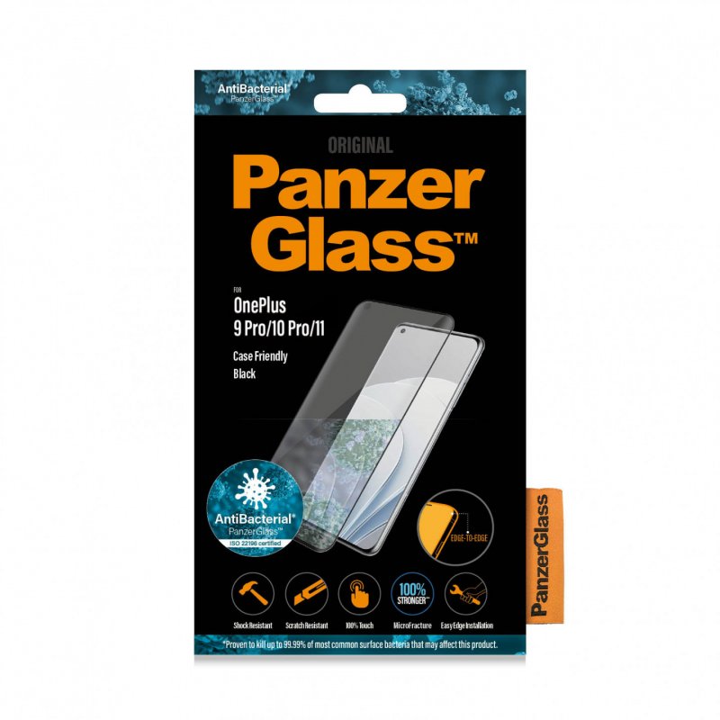 PanzerGlass - Screen Protector OnePlus 9 Pro - 10 Pro - 11 - Ultra-Wide Fit