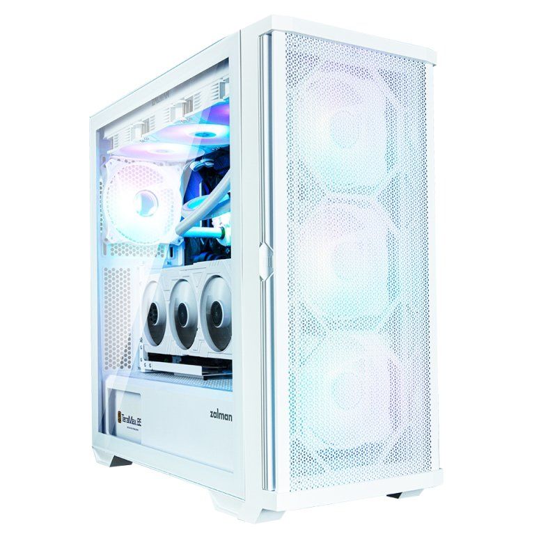 Zalman Z10 DUO White ATX ZM-IF120 x4