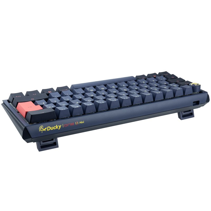 Ducky One 3 Cosmic Blue Mini Gaming Tastatur, RGB LED - MX-Ergo-Clear