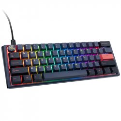 Ducky One 3 Cosmic Blue Mini Gaming Tastatur, RGB LED - MX-Ergo-Clear (US)