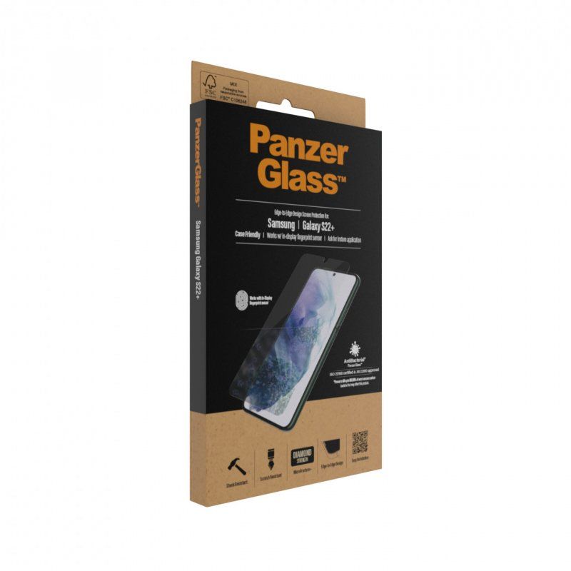 PanzerGlass 7294 écran et protection arrière de téléphones portables Protection d'écran transparent Samsung 1