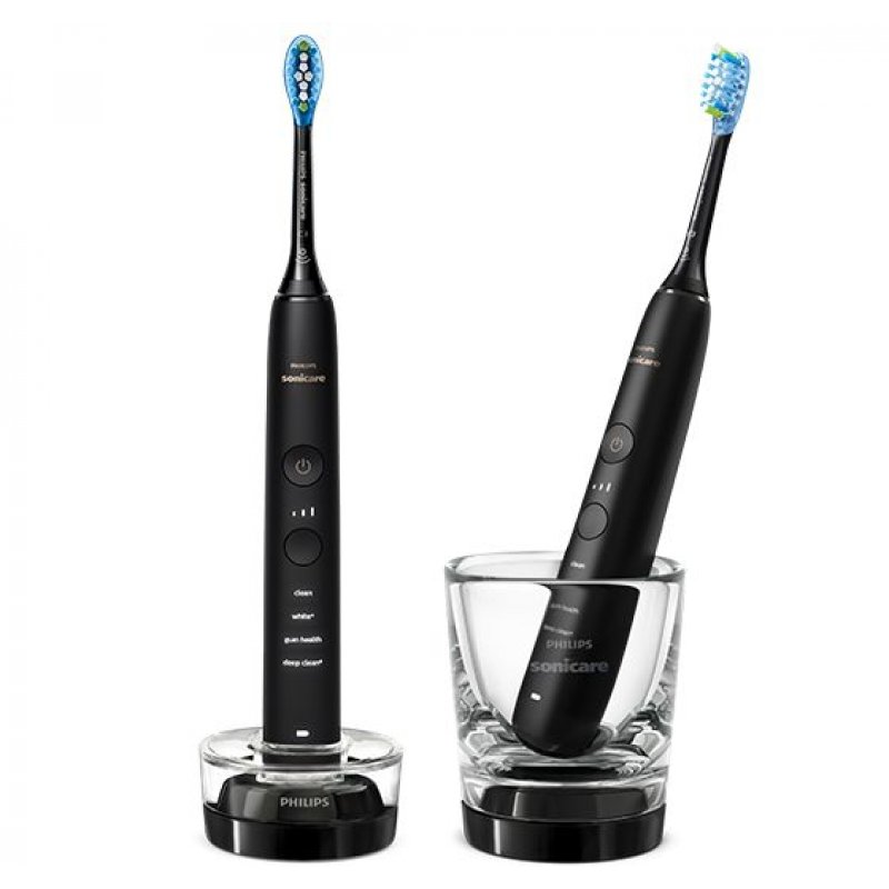 Philips DiamondClean 9000 HX9914/54 2-pack sonic electric toothbrush with chargers & app