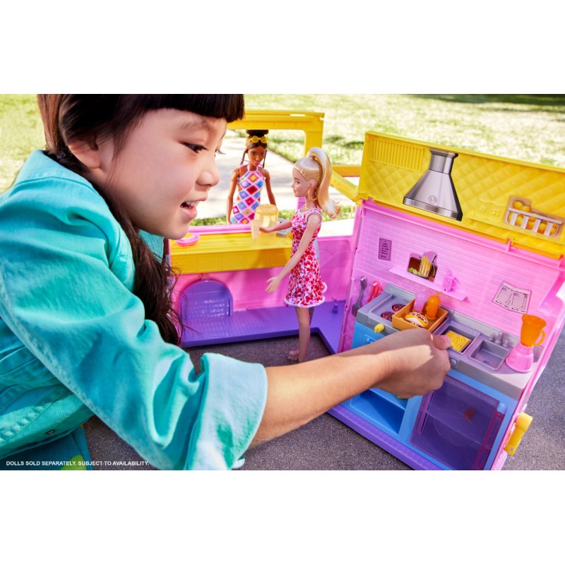 Barbie - Lemonade Truck with 25pcs. (HPL71)