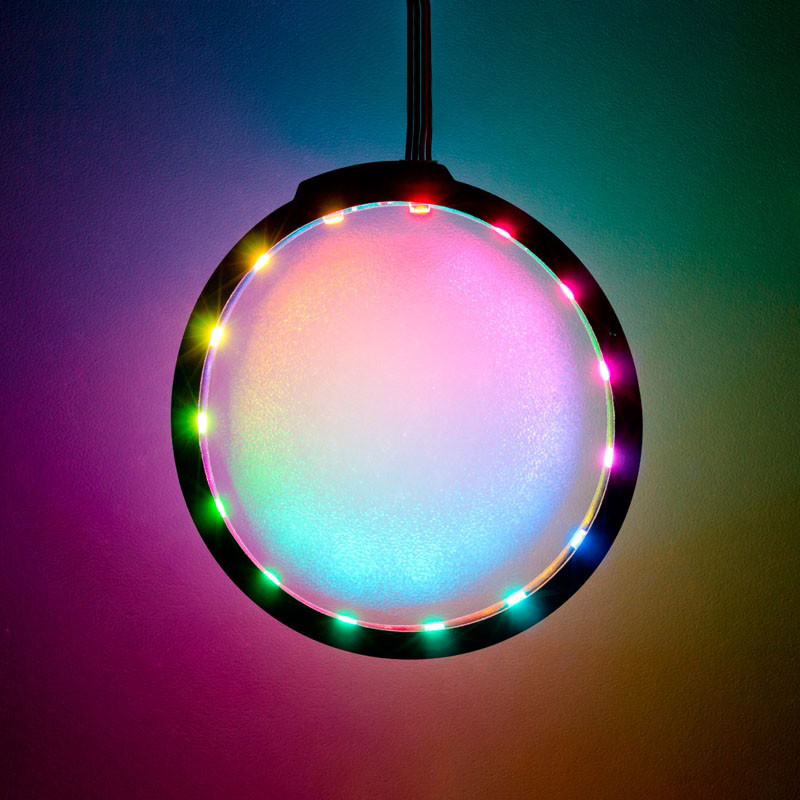 aqua computer compatible RGBpx LED-Ring für aqualis 450/880, 15 adressierbare LEDs