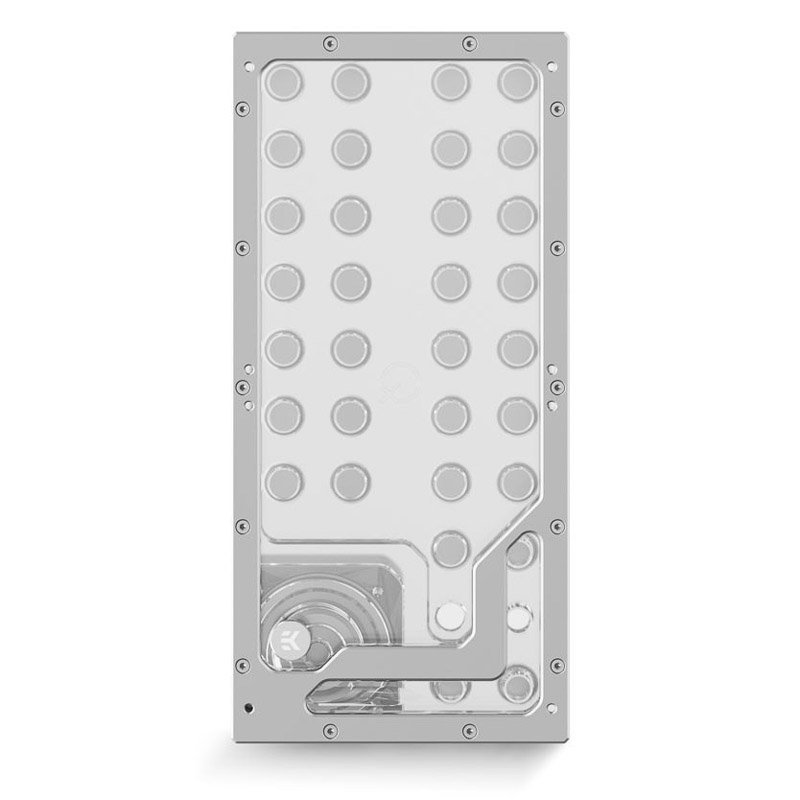 EK Water Blocks EK-QuantumX Loophole Distroplate D5 PWM - silber